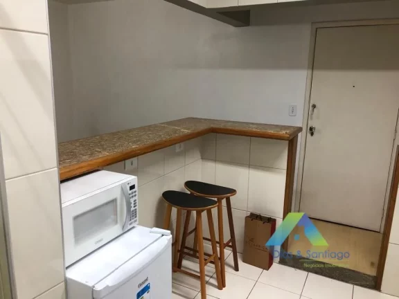 Imagem Apartamento com 1 dormitório à venda, 41 m² por R$ 426.000 - Santo Amaro - São Paulo/SP