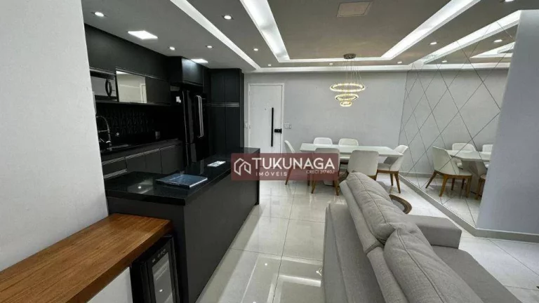 Imagem Apartamento com 3 quartos à venda, 95 m² por R$ 1.090.000 - Jardim Flor da Montanha - Guarulhos/SP