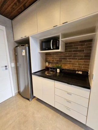 Imagem Apartamento com 1 dormitório para alugar, 26 m² por R$ 3.320,00/mês - Brooklin - São Paulo/SP