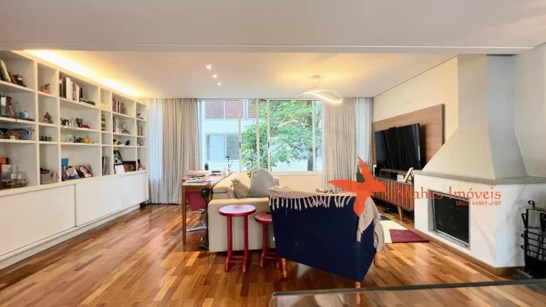 Imagem Casa em Condomínio na Vila Romana - 3 quartos, 1 suíte, 2 salas, 4 banheiros, 2 vagas - São Paulo-SP