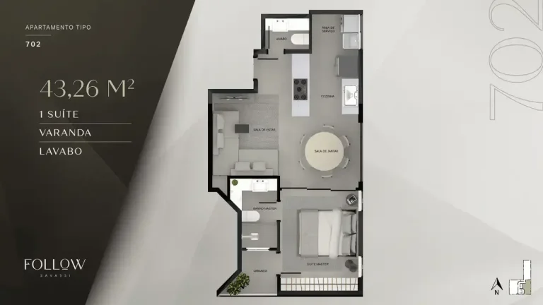Imagem Follow Savassi Residence - Follow Savassi Residence