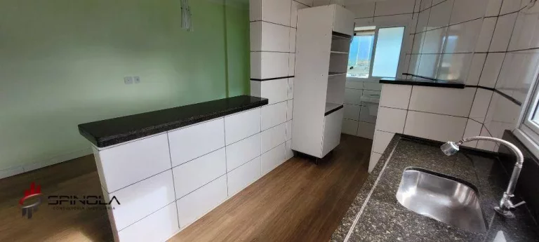 Imagem Apartamento com 1 dormitório à venda, 53 m² por R$ 340.000,00 - Vila Caiçara - Praia Grande/SP