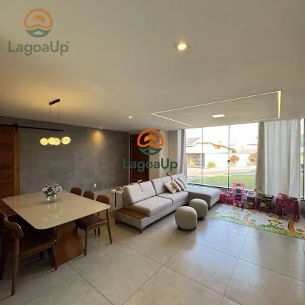 Imagem Casa com 3 dormitórios à venda, 217 m² por R$ 1.690.000,00 - Condomínio Solar Primavera - Lagoa Santa/MG