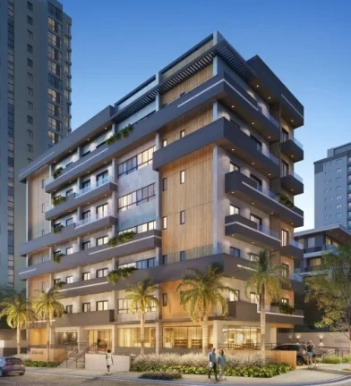 Imagem Apartamentos de 2 dormitórios e 1 suíte com 87 a 104m² privativos com lazer no térro e no roofto...