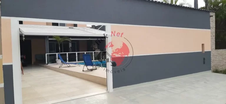Imagem Sobrado Novo 200M2 Da praia .Estudo permuta por menor valor ,5 dorms c 2 suites , varanda e piscina ,10 vagas bairro Santa Terezinha, Itanhaem
