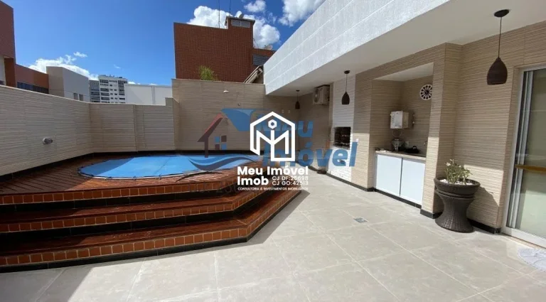 Imagem Rua 21 Águas Claras Cobertura 3 Quartos 1 Suíte 1 Vaga 153m² Hidromassagem