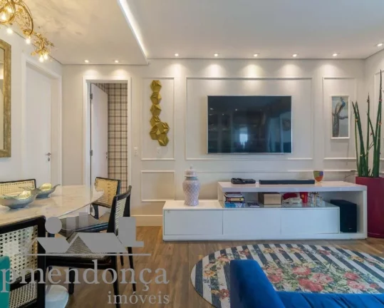 Imagem Apartamento 128m² , 3 suites e 3 vagas, com vista permanente para o Parque da Agua Branca