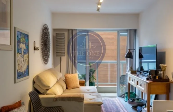 Imagem Apartamento à venda em São Paulo-SP, Pinheiros: 1 quarto, 1 sala, 1 banheiro, 1 vaga, 44m² de área