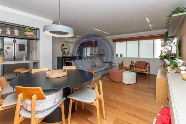Imagem Apartamento à venda em Indianópolis, São Paulo-SP - 2 quartos, 2 suítes, 2 salas, 4 banheiros, 1 vaga, 113m².