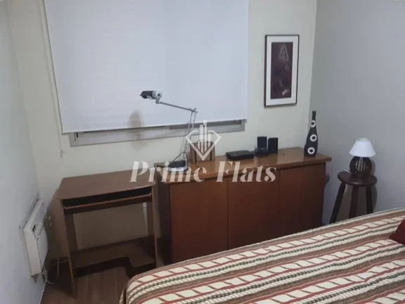 Imagem Flat disponível para locação no Condomínio Moema Top Life, com 36m², 1 dormitório e 1 vaga de garagem