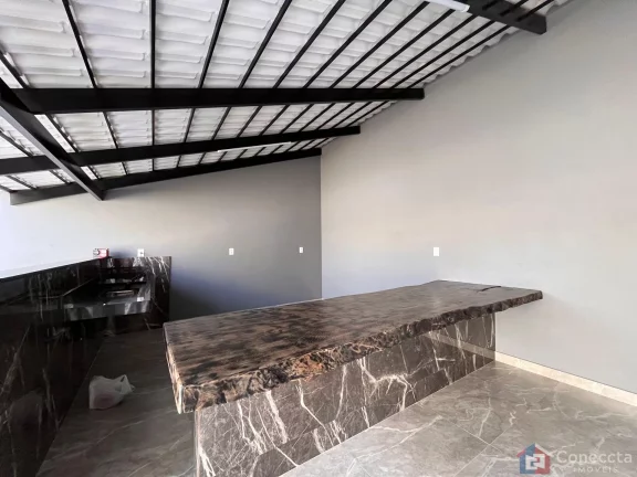 Imagem Casa à Venda no Residencial Gramado em Patos de Minas – 3 Quartos + Área Gourmet – 750 mil