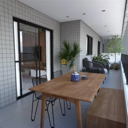 Imagem APARTAMENTO COM 77 m² - AVIAÇÃO - PRAIA GRANDE SP