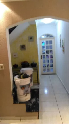 Imagem Sobrado com 3 dormitórios à venda, 196 m² por R$ 650.000,00 - Parque Marajoara - Santo André/SP