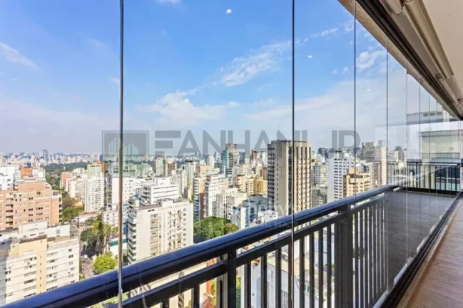 Imagem Apartamento de alto padrão no Jardim Paulista: 3 quartos, 3 suítes, 3 salas e 4 vagas de garagem!