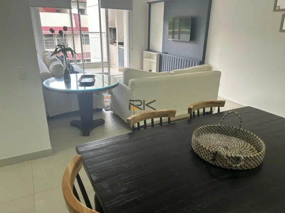 Imagem APARTAMENTO PRAIA GRANDE com 3 dormitórios sendo 2 suítes,2 vagas de garagem,varanda gourmet com churrasqueira,sala 2 ambientes