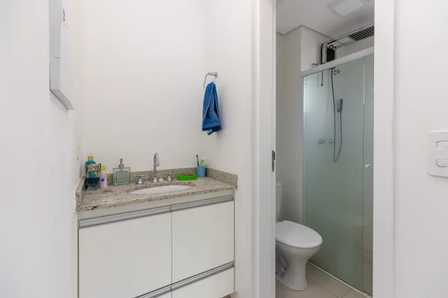 Imagem Apartamento Studio Santo André - Bairro Campestre - 43 m² - Cozinha americana - 1 Vaga - Lazer Completo - Aceita Financiamento e FGTS
