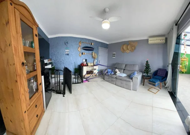 Imagem Cobertura com 3 dormitórios à venda, 127 m² por R$ 760.000,00 - Caiçara - Praia Grande/SP