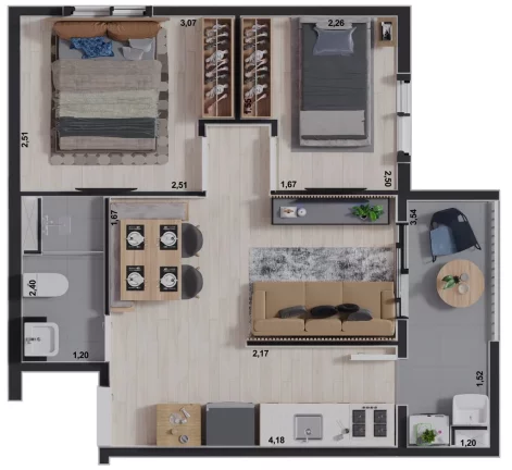 Imagem APARTAMENTO RESIDENCIAL em São Paulo - SP, Ipiranga