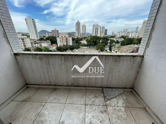 Imagem Oportunidade na Ponta da Praia em excelente localização, Vista Livre, Andar mediano com elevador e vaga de garagem suficiente.