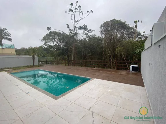 Imagem Casa nova, clean, 4 dormitorios, suítes com piscina em condomínio