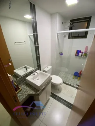 Imagem APARTAMENTO EM ITAPARICA COM 3Q SENDO 1 SUITE, GUARDA ROUPAS EMBUTIDO EM TODOS OS QUARTOS.