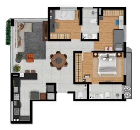 Imagem Artus - Apartamento à venda no bairro Passo da Areia - Porto Alegre/RS