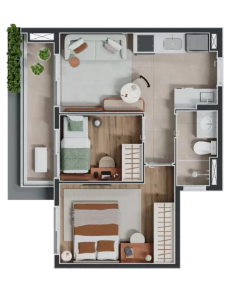 Imagem Apartamento com 1 Quarto à Venda, 58 m² em Pinheiros - São Paulo