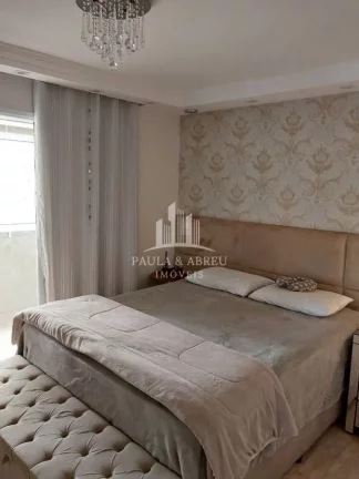 Imagem Apartamento 95m² de Alto Padrão 2 Dormitórios 1 Suíte com CLoset e Sacada (Podendo ser 3), Terraço Gourmet, 2 Vagas, Lazer Completo no Jardim Pedroso em Mauá-SP