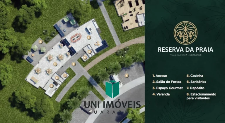 Imagem Exclusivo Condomínio de luxo Reserva da Praia na Praia do Morro - Guarapari! Lazer a Beira mar