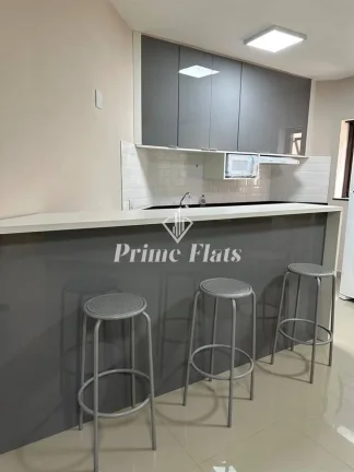 Imagem Flat disponível para locação no The Plazza Residence Flat, com 37m², 1 dormitório e 1 vaga de garagem