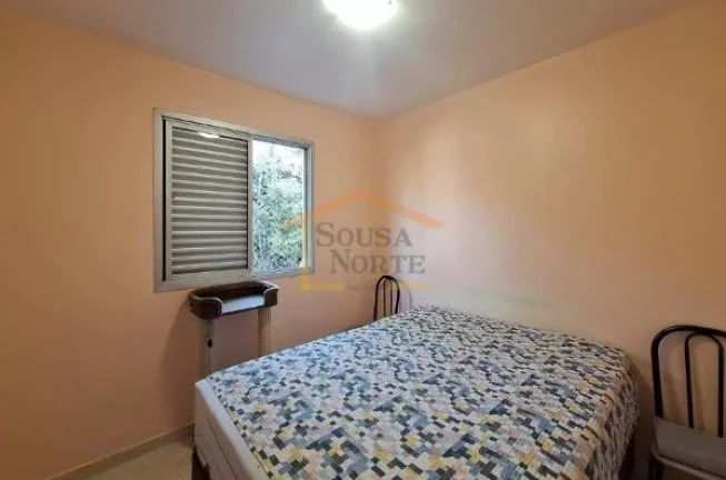 Imagem Apartamento com 55m², 2 dormitórios, sala 2 ambientes, cozinha, área de serviço, 2 banheiros, ar...