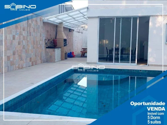 Imagem Casa à venda na Riviera de São Lourenço, com 5 dormitórios 5 suítes 330m² de área útil