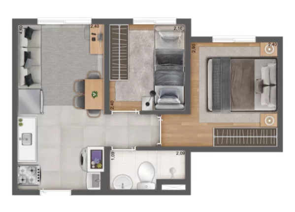 Imagem APARTAMENTO RESIDENCIAL em São Paulo - SP, Itaquera