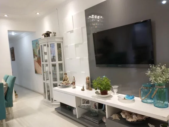 Imagem APARTAMENTO COM 2 DORMITÓRIOS À VENDA, 110 M² POR R$ 720.000,00 - PONTA DA PRAIA - SANTOS/SP