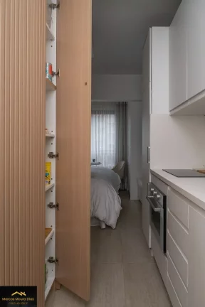 Imagem Apartamento Studio à venda com móveis planejados, Portaria 24hs, Centro, São Paulo, SP