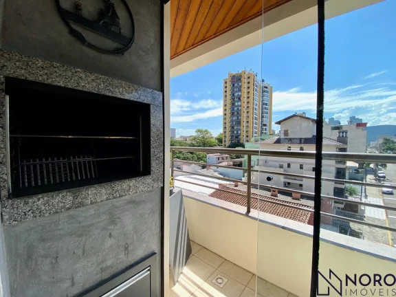 Imagem Apartamento frente 3 quartos, suíte, living amplo, churrasqueira, 3 sacadas, fr