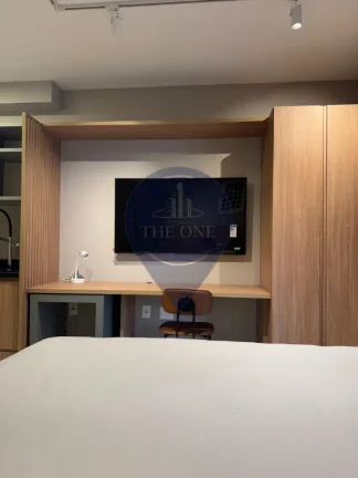 Imagem Studio de Luxo para Locação em São Paulo - 1 Quarto, 1 Sala, 1 Banheiro, 24,00 m² no Cerqueira César
