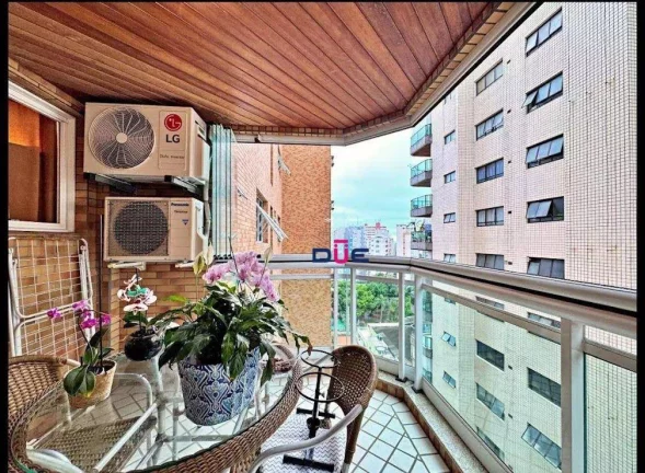 Imagem Apartamento com 3 dormitórios à venda, 118 m² por R$ 1.620.000 - Boqueirão - Santos/SP