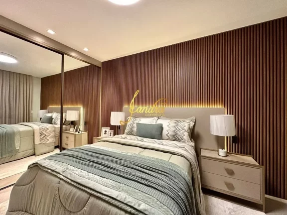 Imagem Sobrado contemporâneo no condomínio Sense mobiliado e decorado