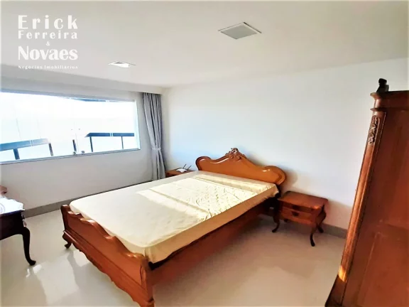 Imagem Apartamento de Frente para o Mar de Alto Padrão Para Alugar Temporada Edifício Maison Classic Avenida Beira Mar Praia do Morro Guarapari