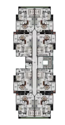 Imagem Apartamento na Planta Guanabara com 44,78m² e 49,64m²