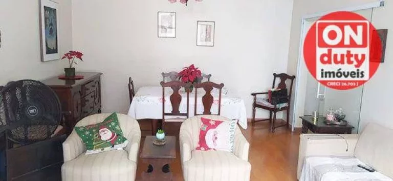 Imagem Apartamento à venda, 157 m² por R$ 640.000,00 - Boqueirão - Santos/SP