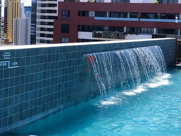 Imagem Apartamento mobiliado e equipado, com vista privilegiada para o mar, em Manaira