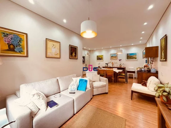 Imagem Apartamento com 3 dormitórios à venda, 113 m² por R$ 1.100.000,00 - Gonzaga - Santos/SP