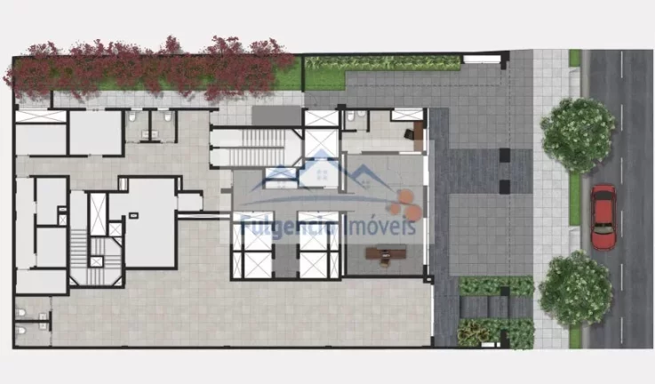 Imagem Apartamento Studio de 21,25m² na Alameda Jauaperi - Moema
