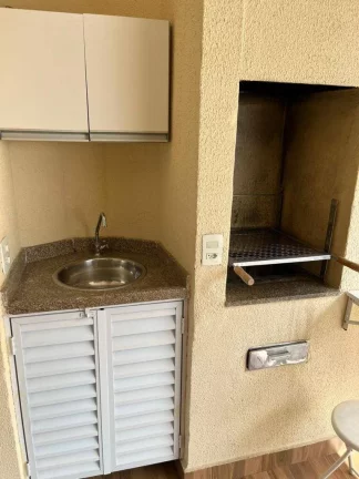 Imagem Apartamento Mobiliado com 77 m² 3 Dormitórios e 2 vagas de Gargens