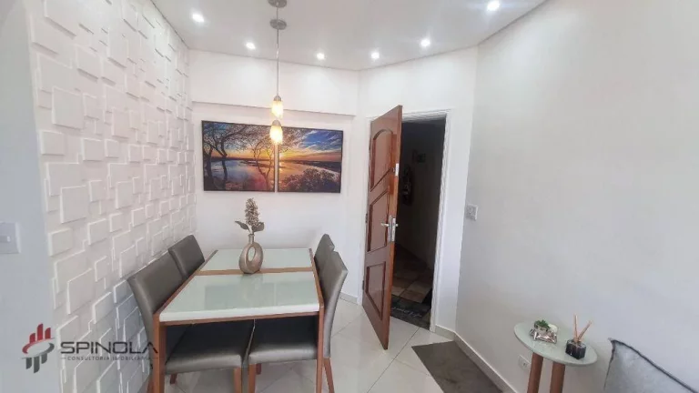 Imagem Apartamento com 1 dormitório à venda, 42 m² por R$ 320.000,00 - Vila Caiçara - Praia Grande/SP