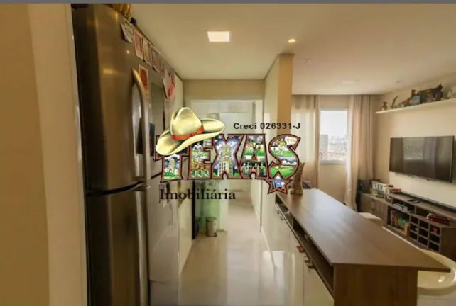 Imagem APARTAMENTO 48M² SEMIMOBILIADO COM 02 DORMITÓRIOS NA AV CANGAIBA