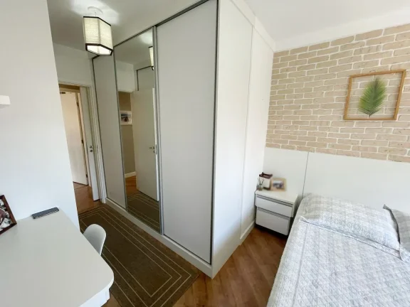 Imagem Apartamento 108M², 3Q, 3 Suítes, 4 Banheiros, 1 Lavabo, 2 Vagas, Varanda Gourmet, Academia, Piscina Aberta e Fechada, Sauna, Churrasqueira, Quadra.