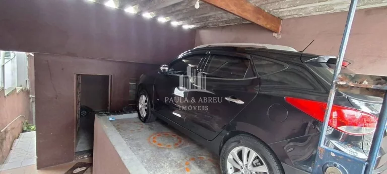 Imagem São 2 Casas 125m², Com 5 e 4 Cômodos, Laje, Escritura, 1 Vaga, 1 Quadra da Av. Pres. Castelo Branco no Jardim Zaíra, Mauá-SP